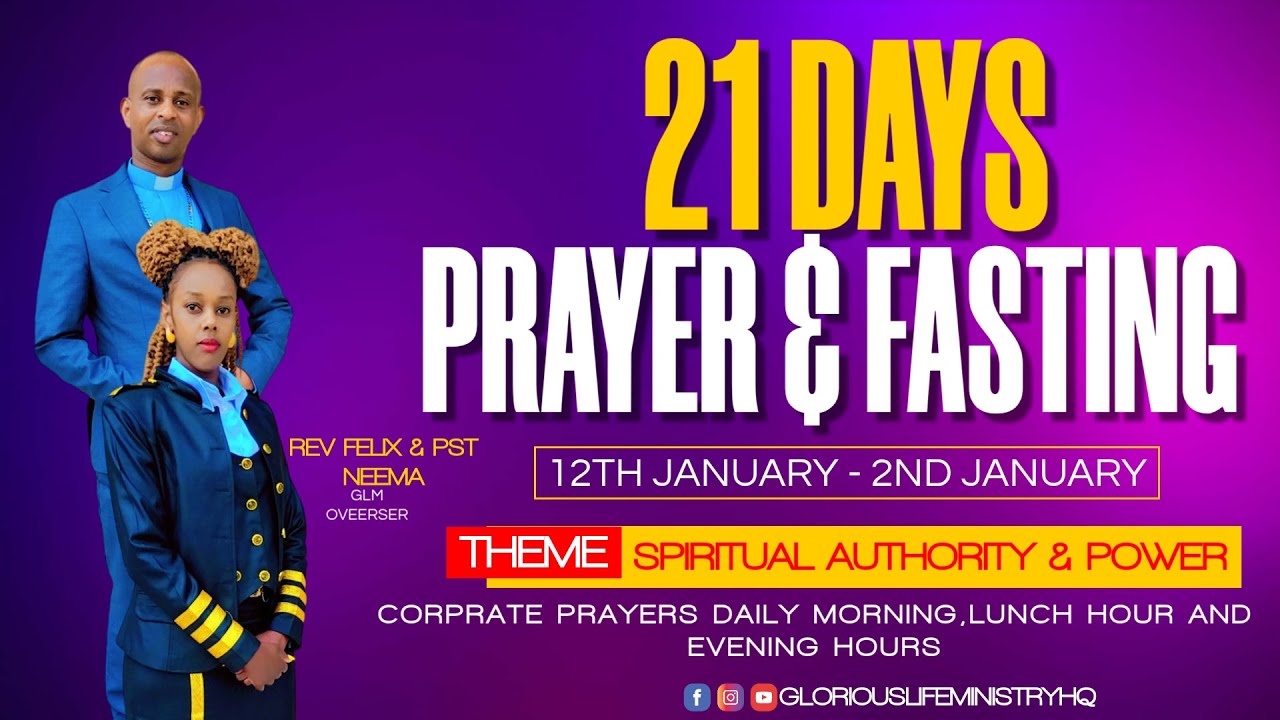 ☀️ Day 17 – 21 Days of Prayer and Fasting ☀️WEDNESDAY LUNCH HOUR | Health & Healing