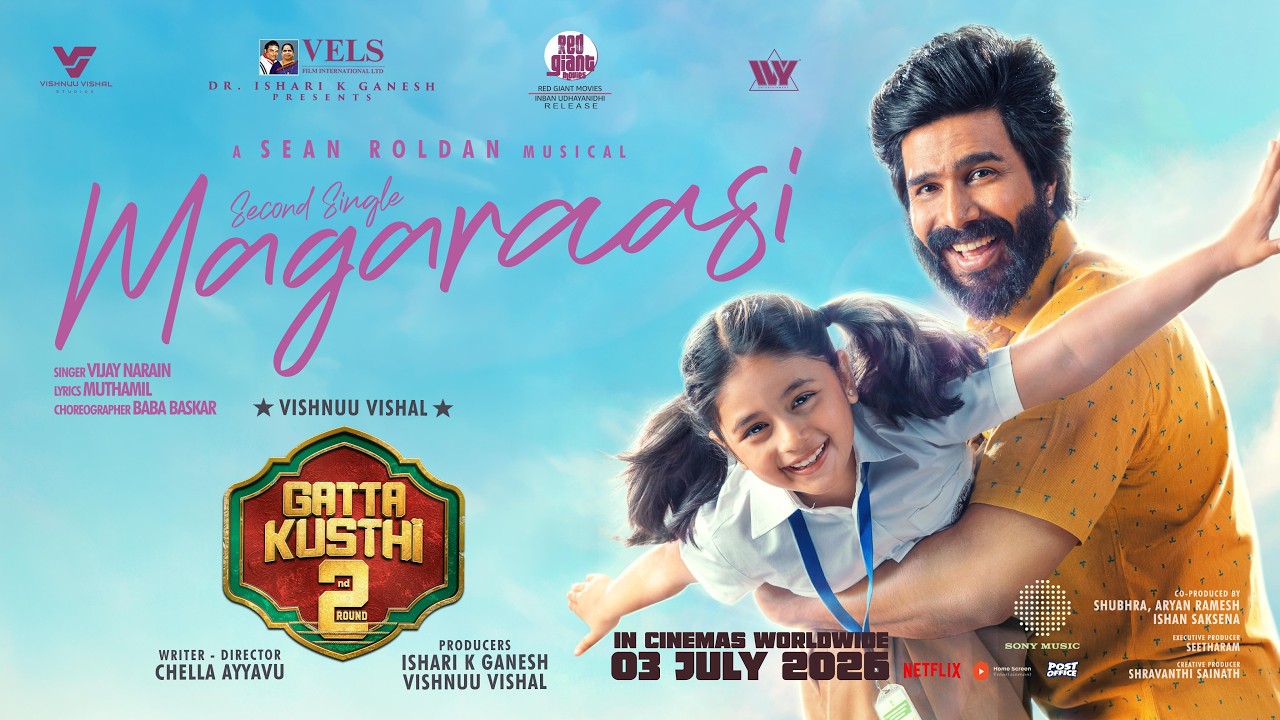 Gatta Kusthi 2 - Magaraasi Video Song | Vishnu Vishal | Zara Zyanna | Chella Ayyavu | Sean Roldan