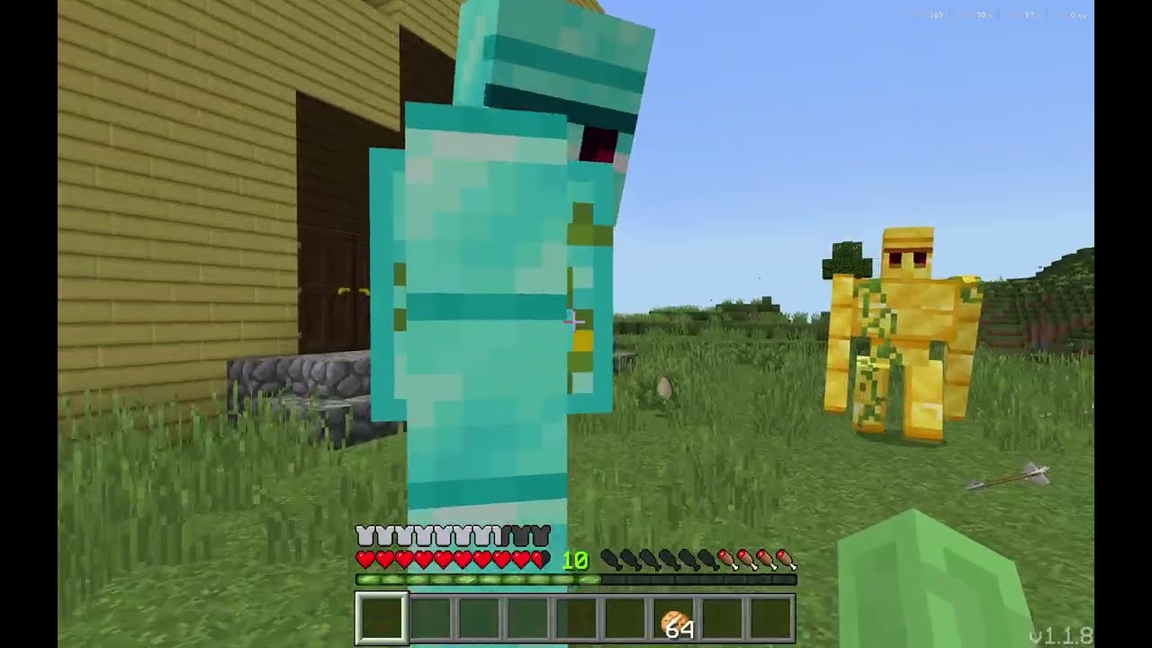New Iron Golems in Minecraft    -Not enough golems