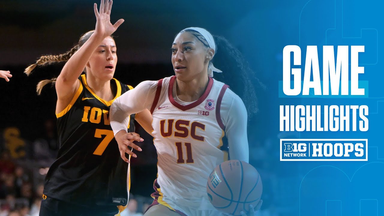 Iowa at USC | HIGHLIGHTS | Big Ten Women's Basketball | 01/29/2026