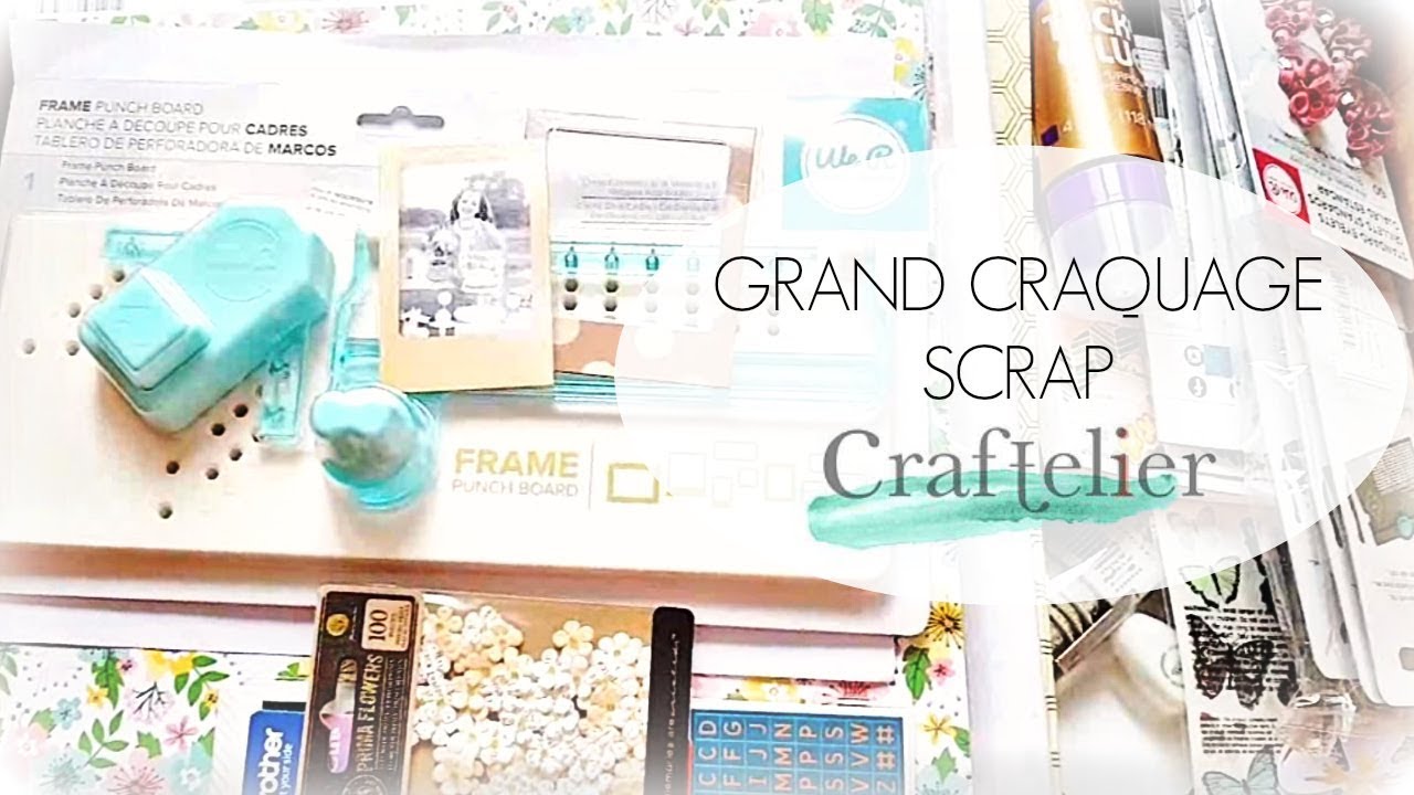 Je suis de retour! Grand craquage Craftelier + SURPRISE