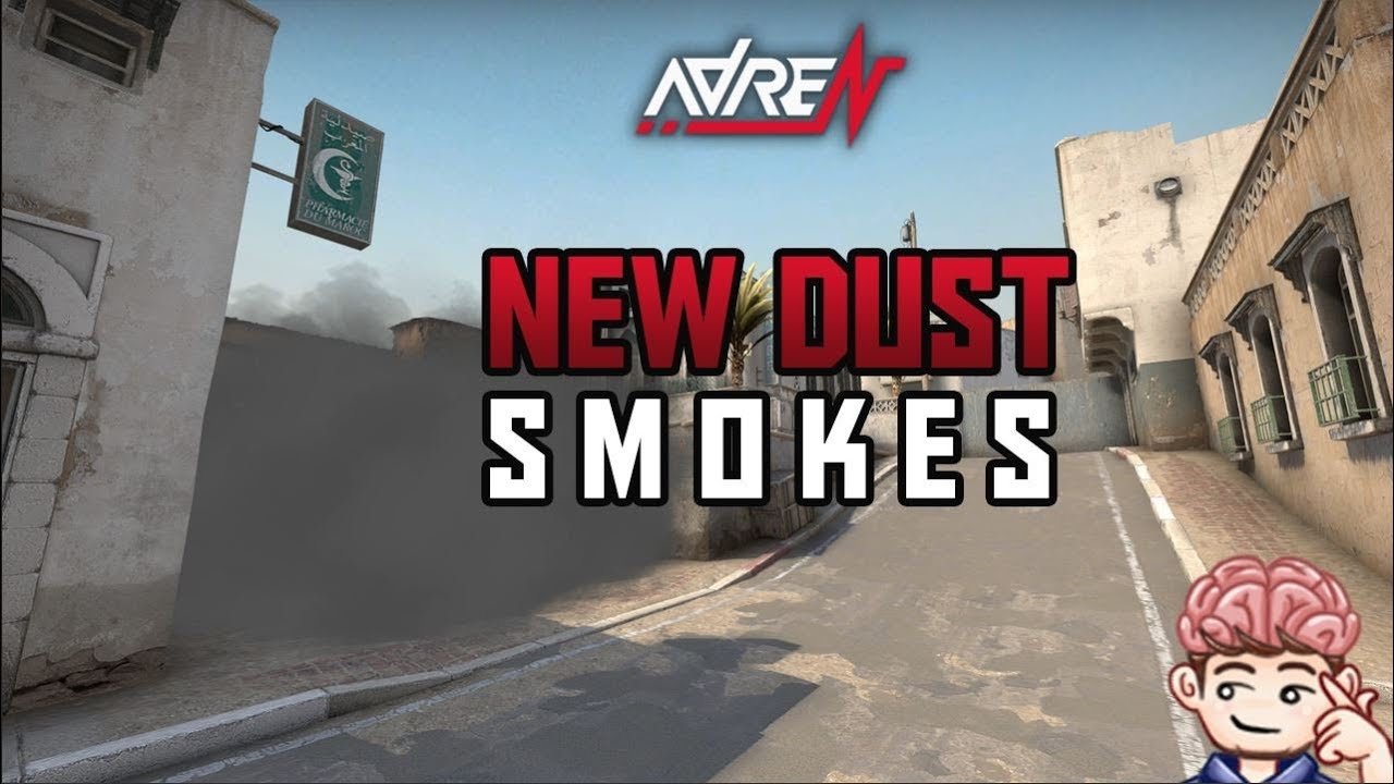NEW DE_DUST2 SMOKES  W/ TIMESTAMPS