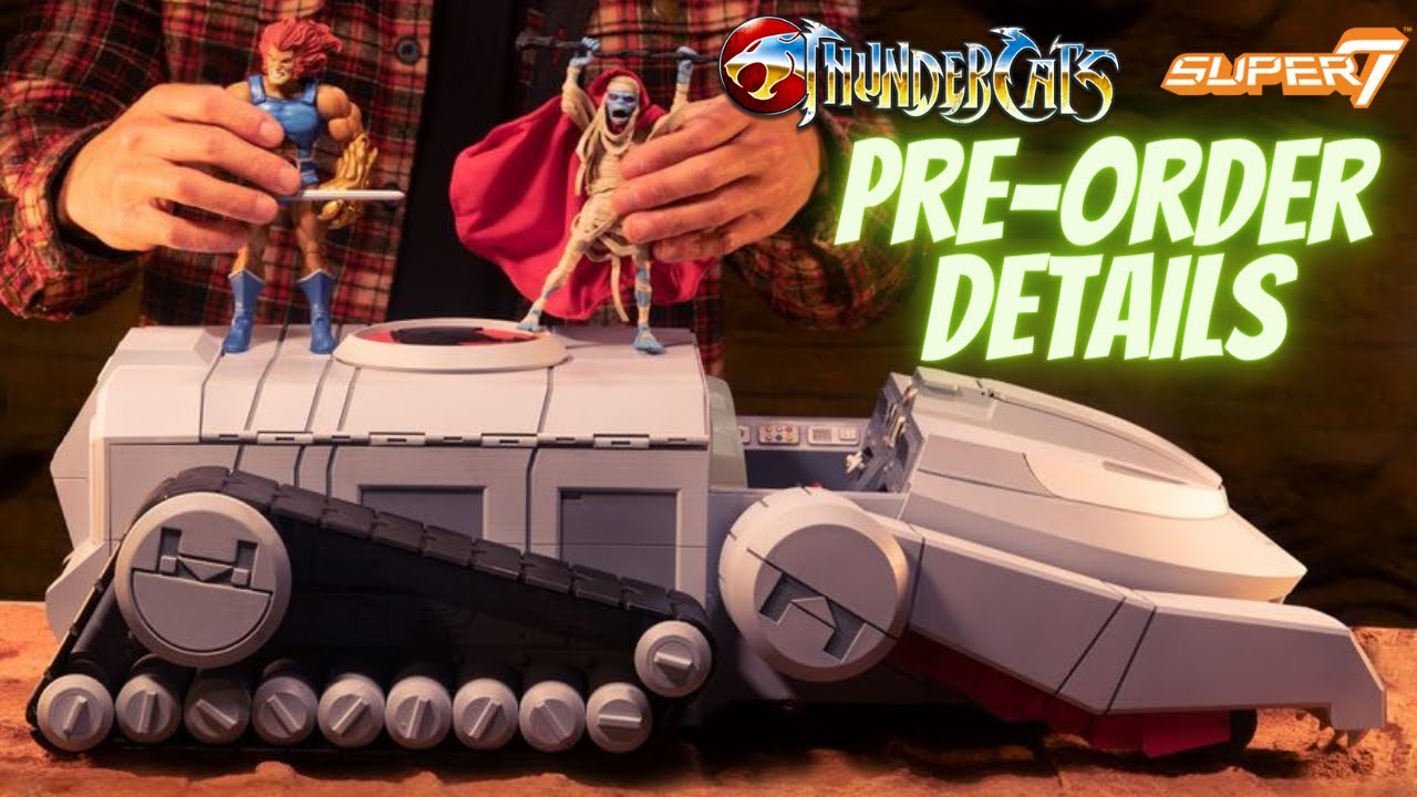 Thundercats Ultimates Thundertank Pre-Order Details by Super7