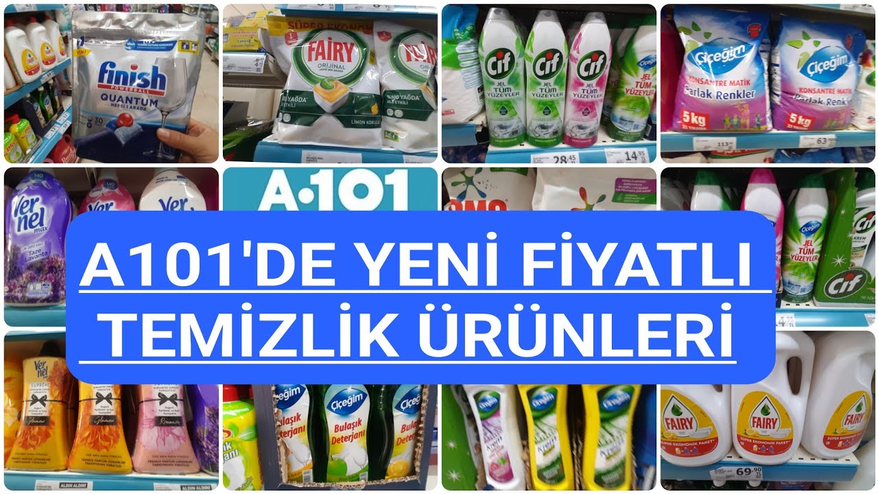 A101'DE YENİ FİYATLI TEMİZLİK &Uuml;R&Uuml;NLERİ|A101 İNDİRİM VE G&Uuml;NCEL FİYATLAR 12 AĞUSTOS 2022
