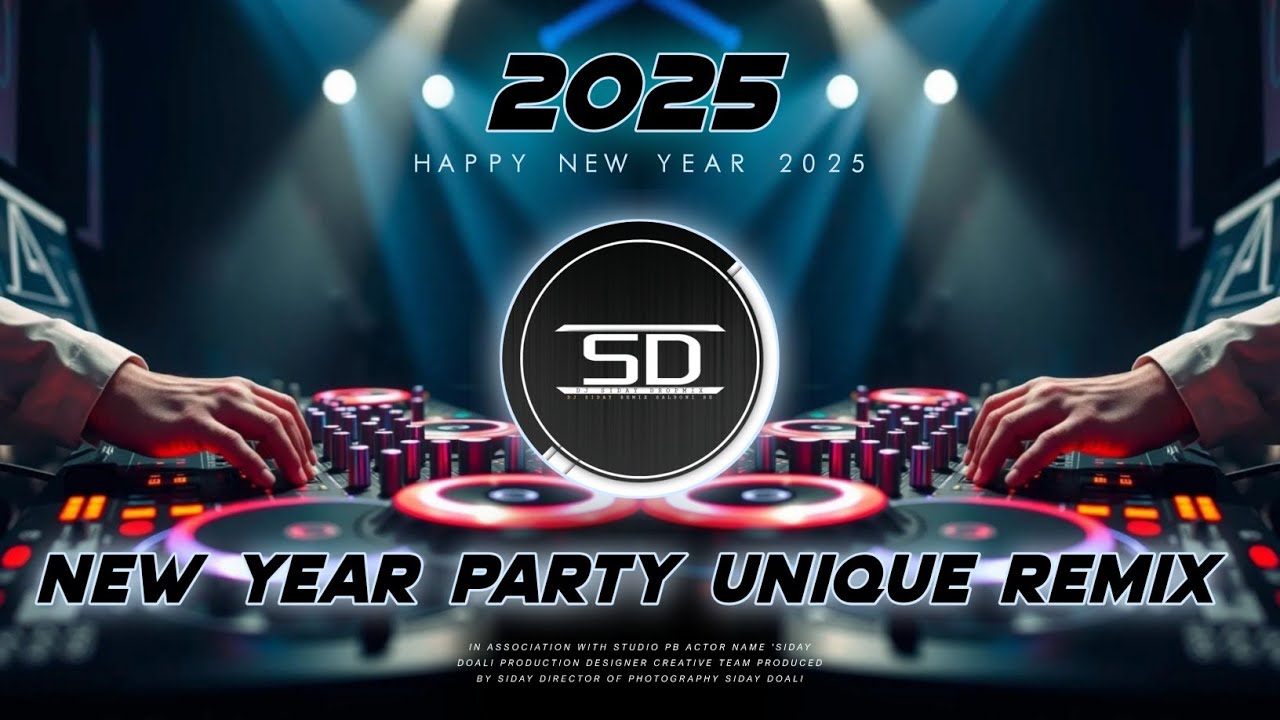 NEW YEAR PARTY DANCE REMIX _ MASTI VARI RAAT HAI DJ _ LES'T JAMP DANCE MIX _ DJ SIDAY REMIX 2025 NEW