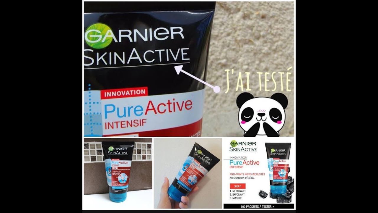 لبنات جبتلكم أروع قناع🌸من  3en 1 Garnier SKINACTIVE 🌸نتيحة من أول إستعمال🌸je donne mon avis🌸