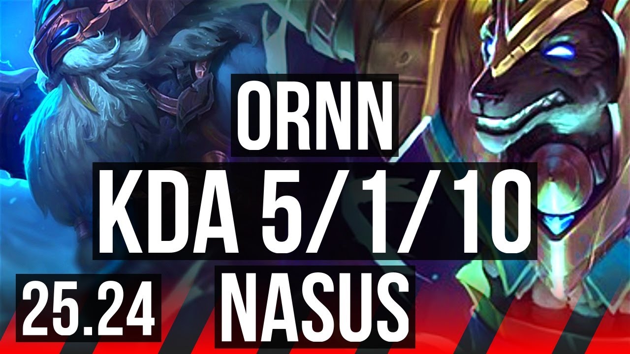 ORNN vs NASUS (TOP) | 5/1/10 | KR Master | 25.24