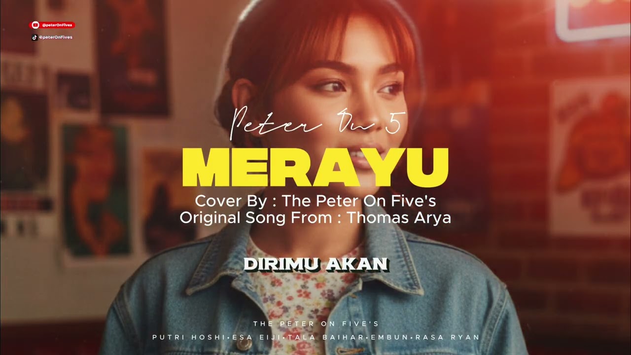 Thomas Arya - Merayu - Cover By - Peter On Five's