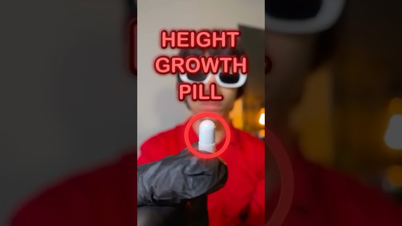 this is a HEIGHT GROWTH PILL... 🧍&zwj;♂️💊