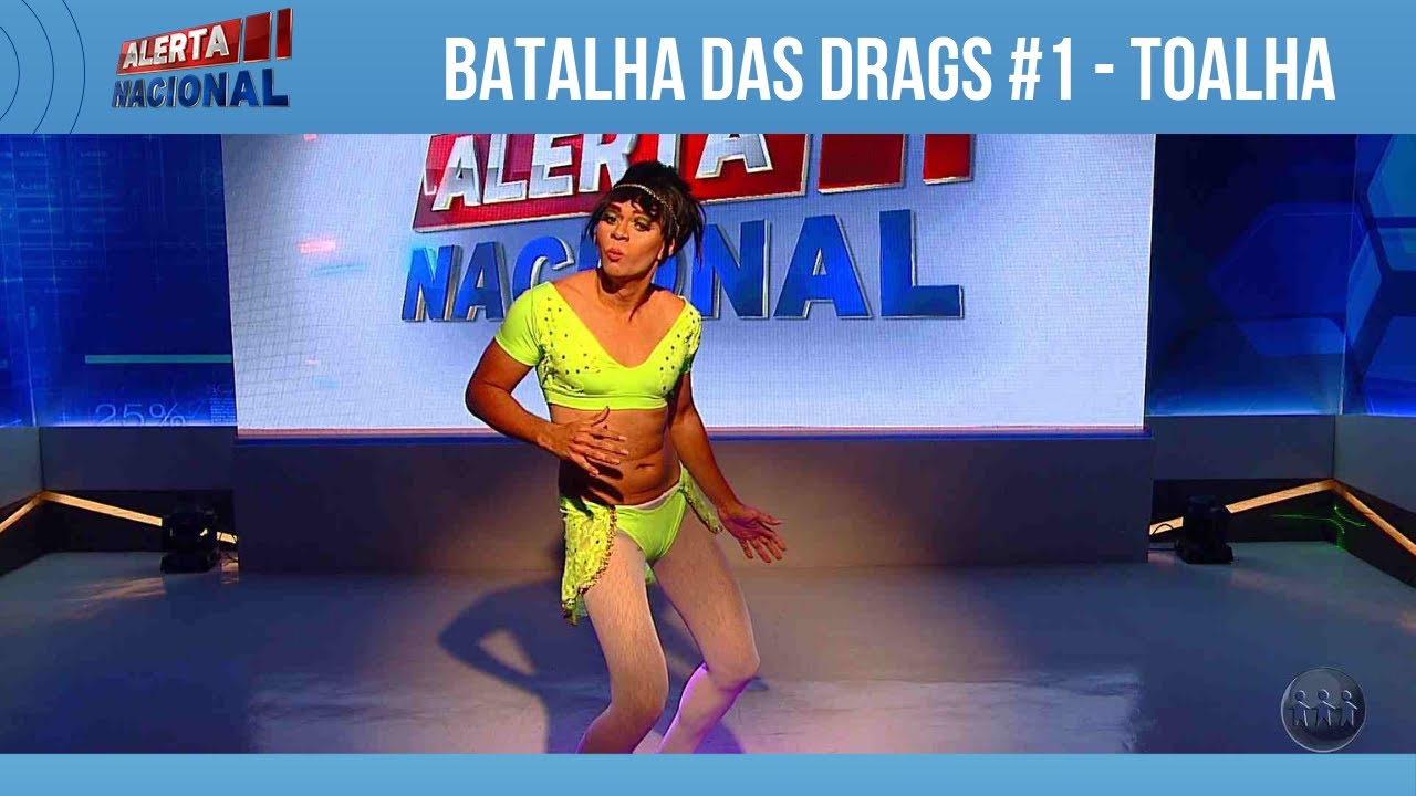 Batalha das Drags: Toalha Podre performa Anitta