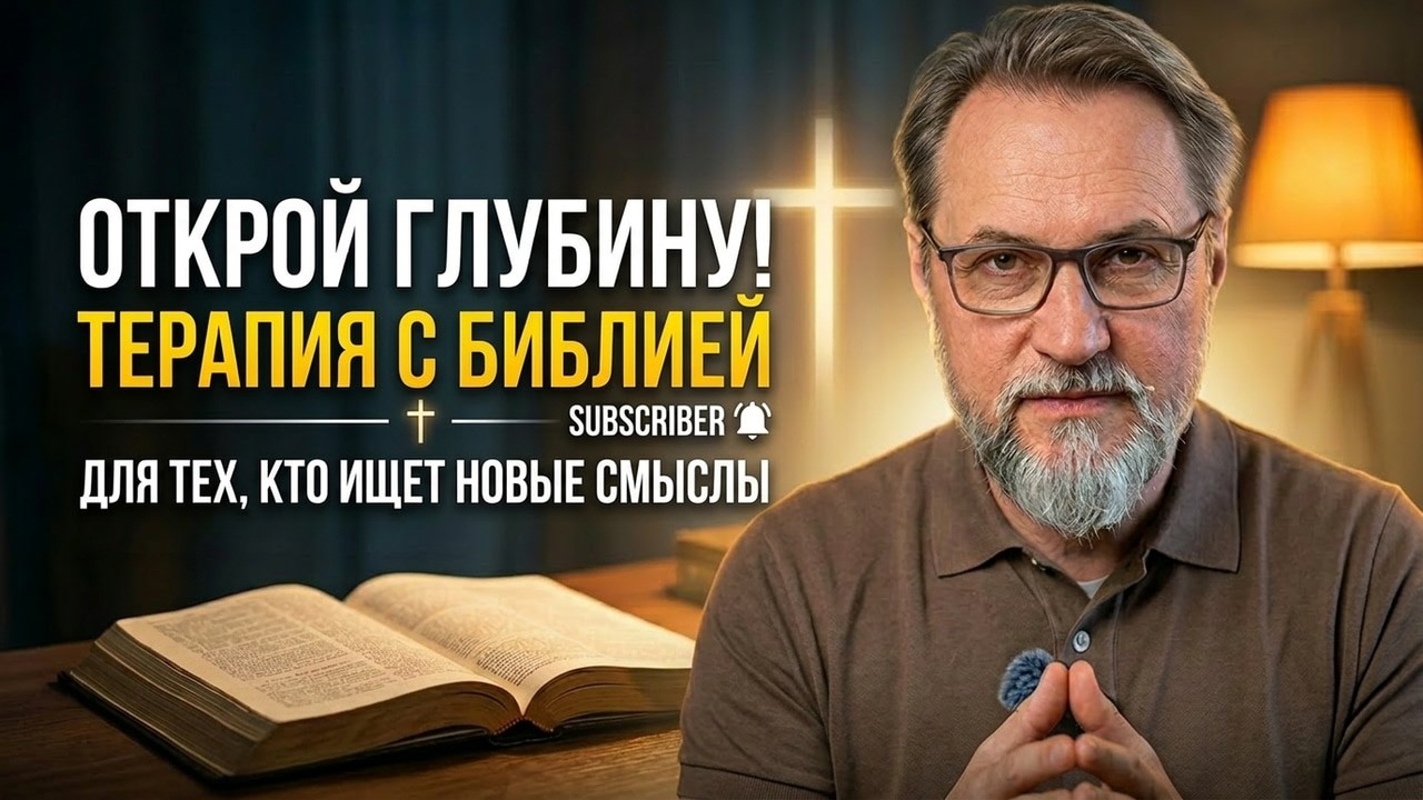 О канале Терапия с Библией. Для кого этот канал и что вас ждет. Вадим Уруймагов.