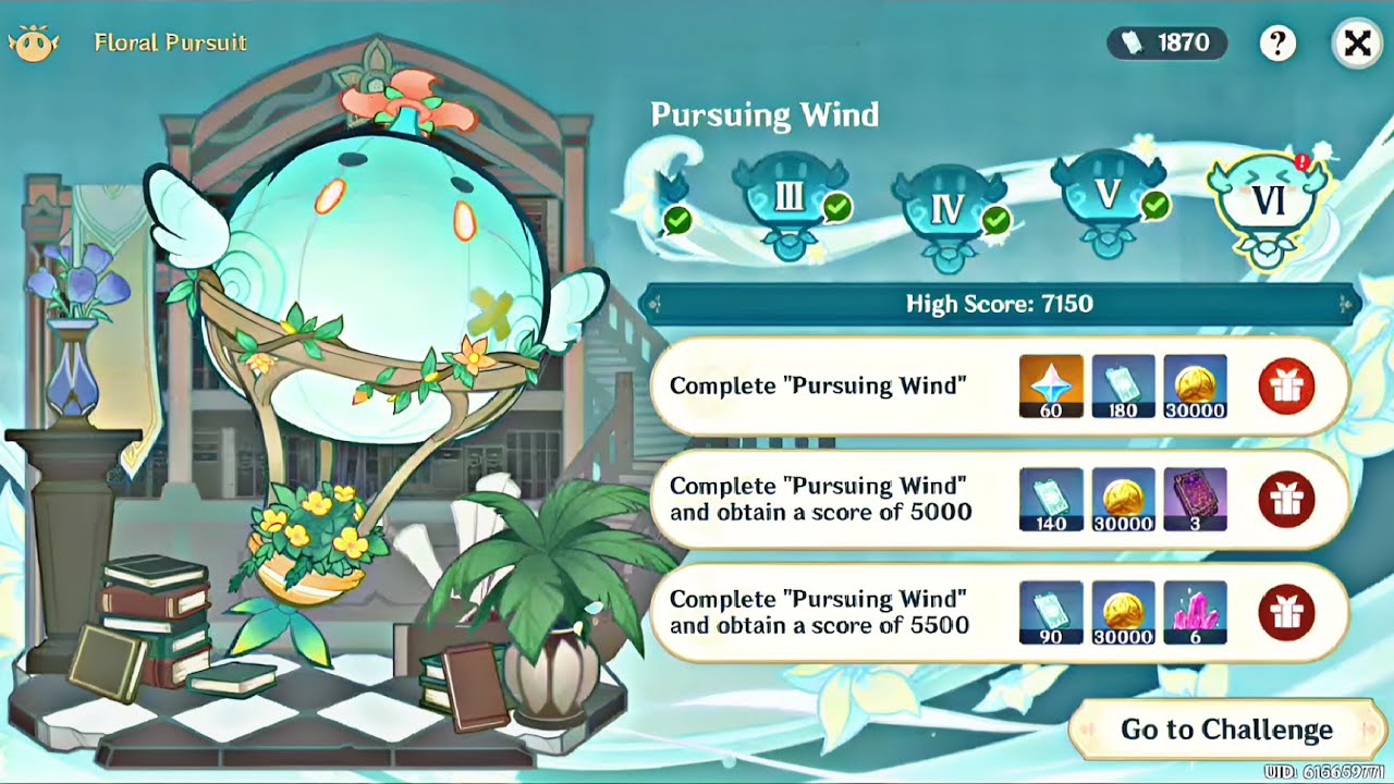 [原神] Inverted Wind | Floral Pursuit III to VI - Windblume Breath Event Festival ⚔️