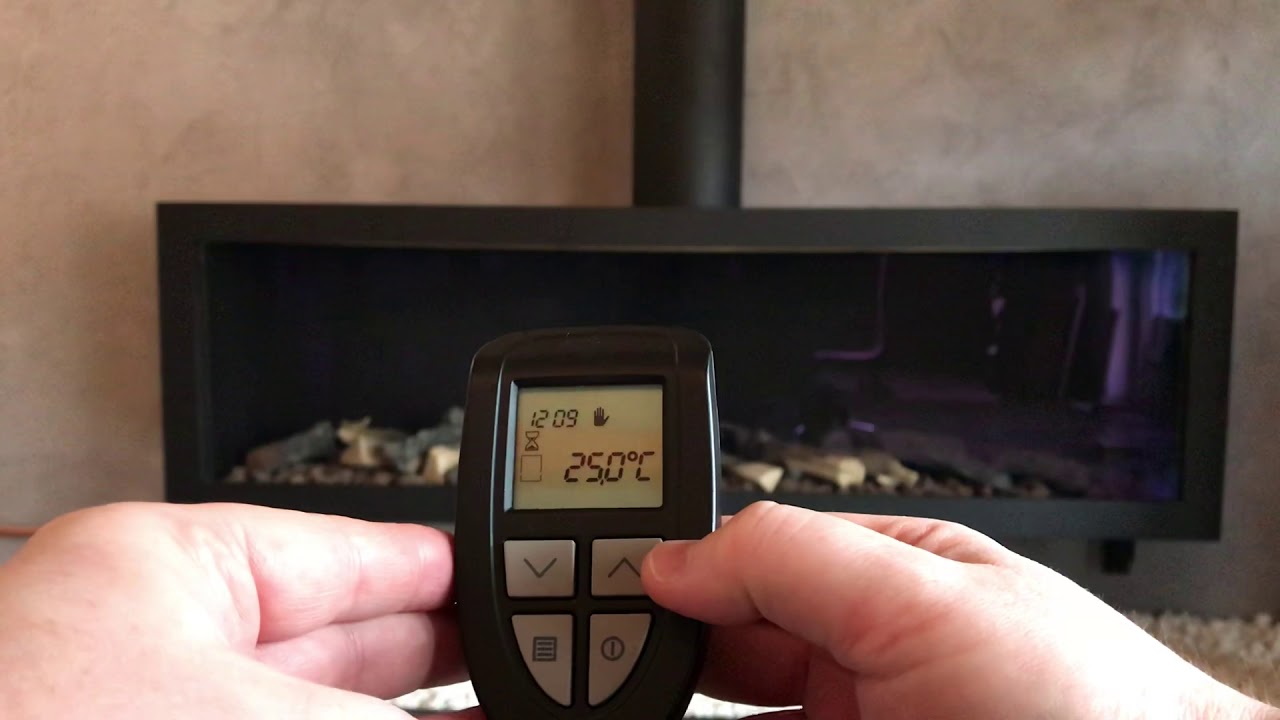 Vero Design Gasfireplace Honeywell Remote control basics