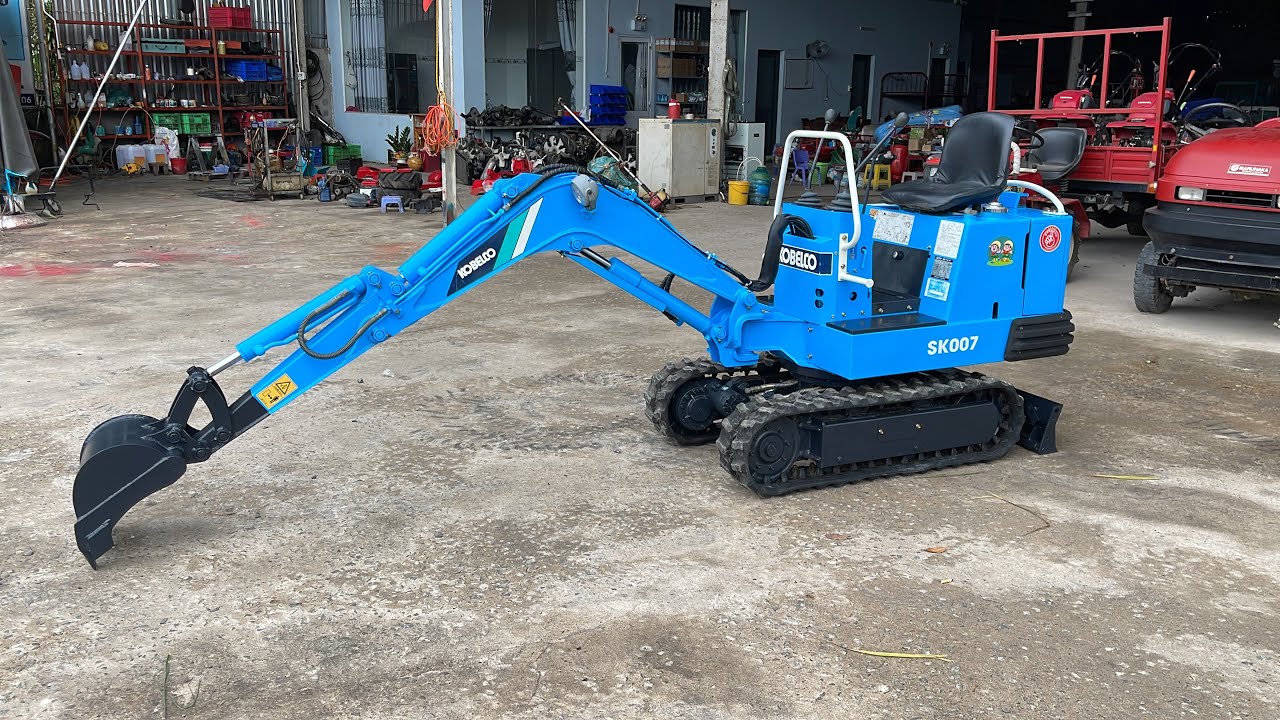 Máy Múc Mini KOBELCO Sk007 Cực Chất lh 0972547272 | Nông Cơ Nguyễn Văn Châu