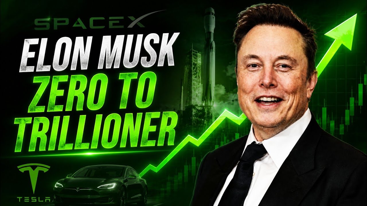 Elon Musk : Zero to Trillionaire ? | The Incredible Journey Explained | The VRITANT 