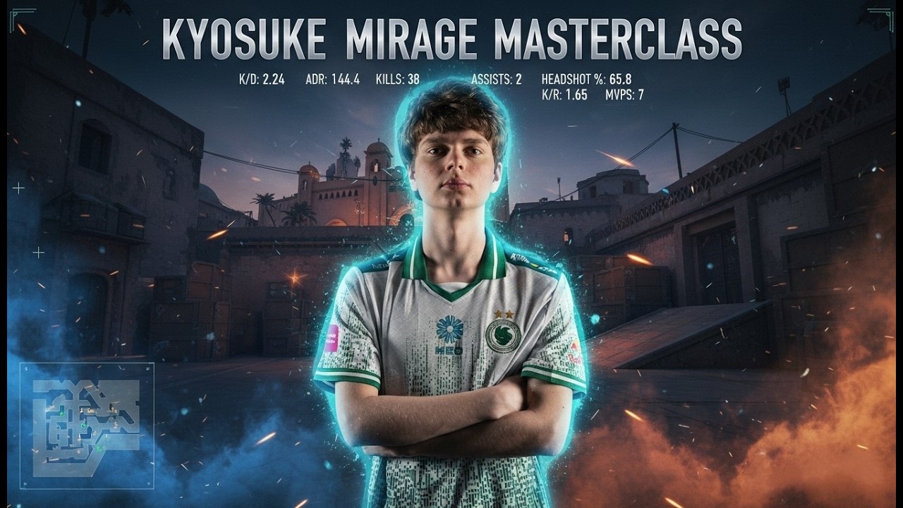 😱INSANE Mirage – Kyosuke Masterclass | 🔥Smart Plays & Clutch Moments