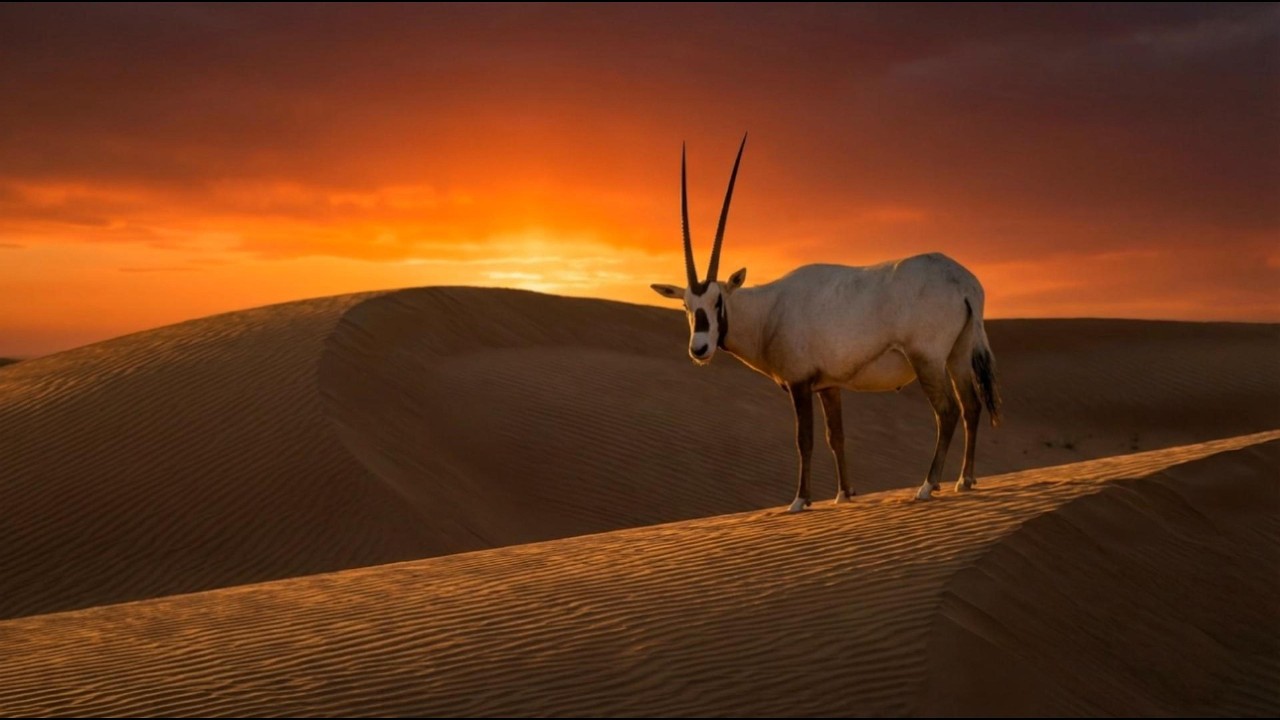 Desert Guardians 4K: 1 Hour of Arid Wildlife & Relaxing Ambient Music