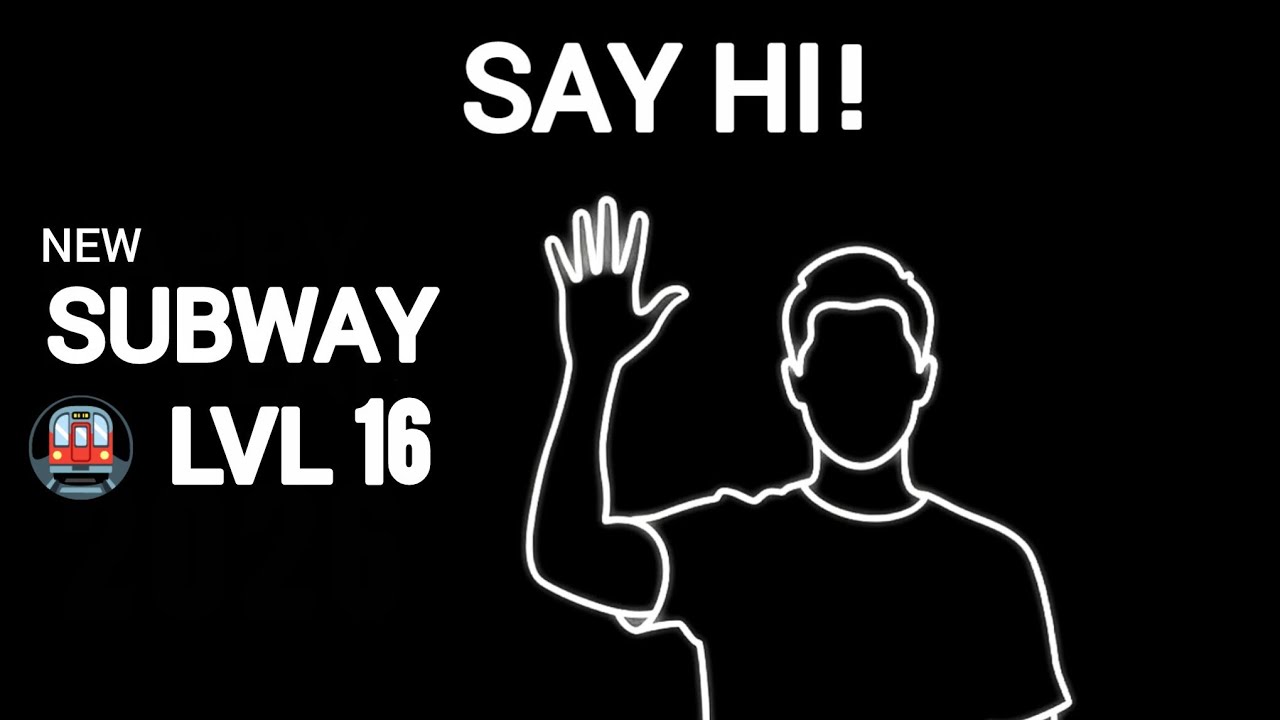 THE SUBWAY - Immersive Interactive Warm-Up Original / Viral Interactive Game FULL VERSION LVL 16