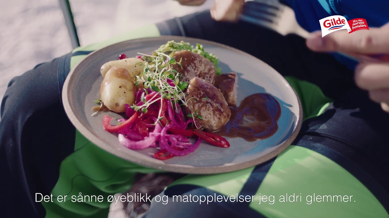 Reklamfilm (47sek) | Aksel Lund Svindal - kj&oslash;ttkaker | Gilde