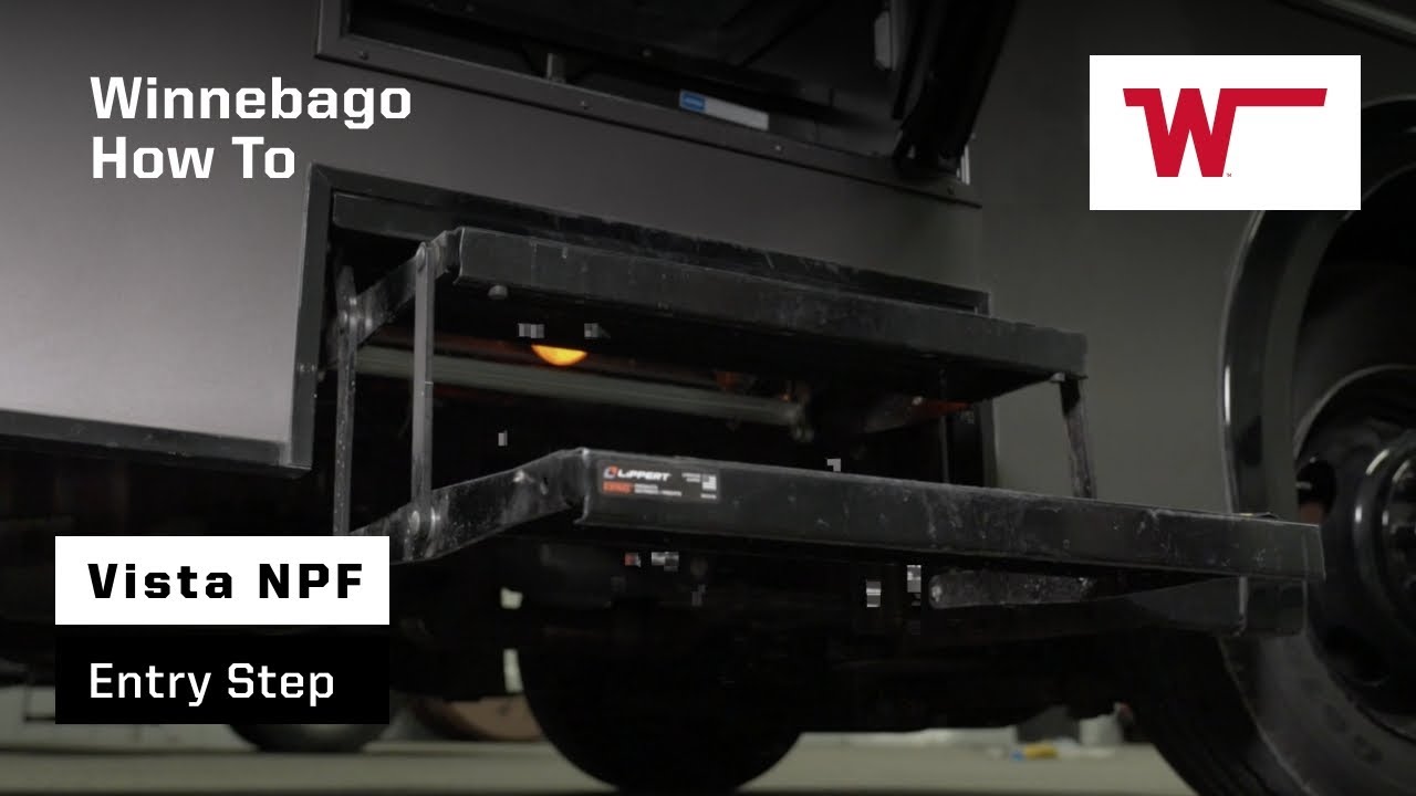 Winnebago Vista: How to Operate the Entry Step