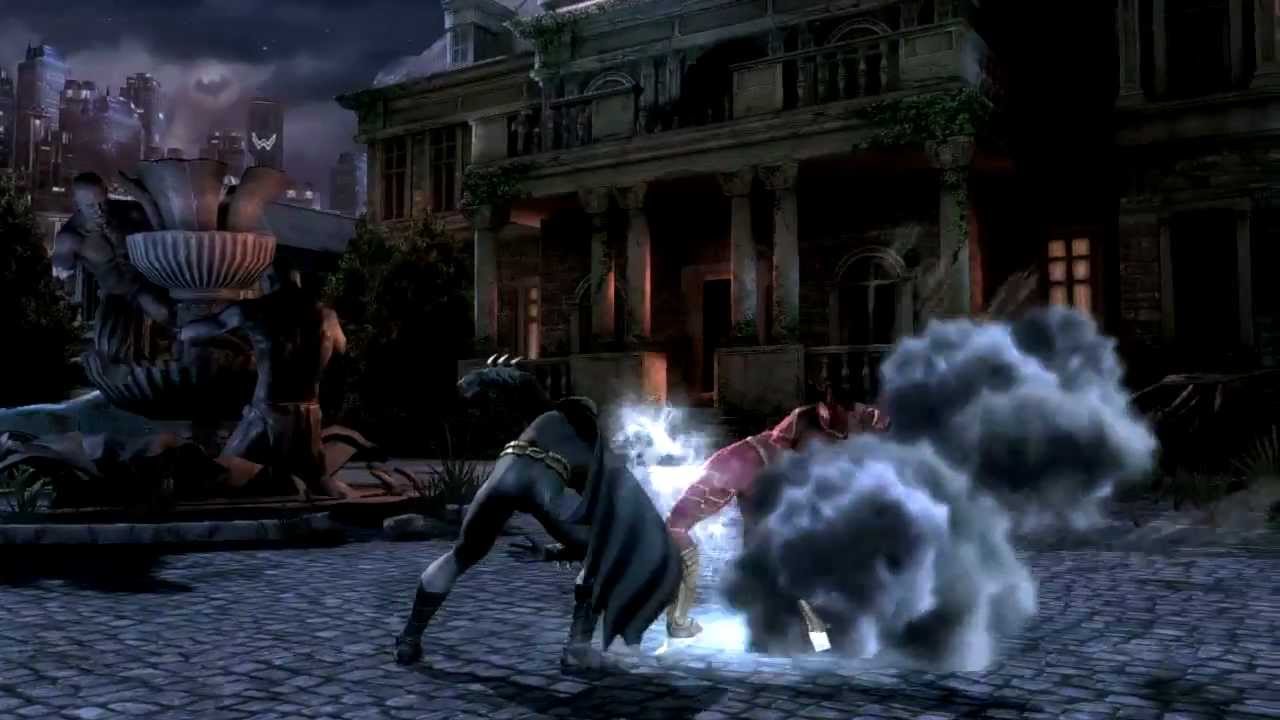 Injustice Battle Arena Fight Video: Batman vs. The Flash