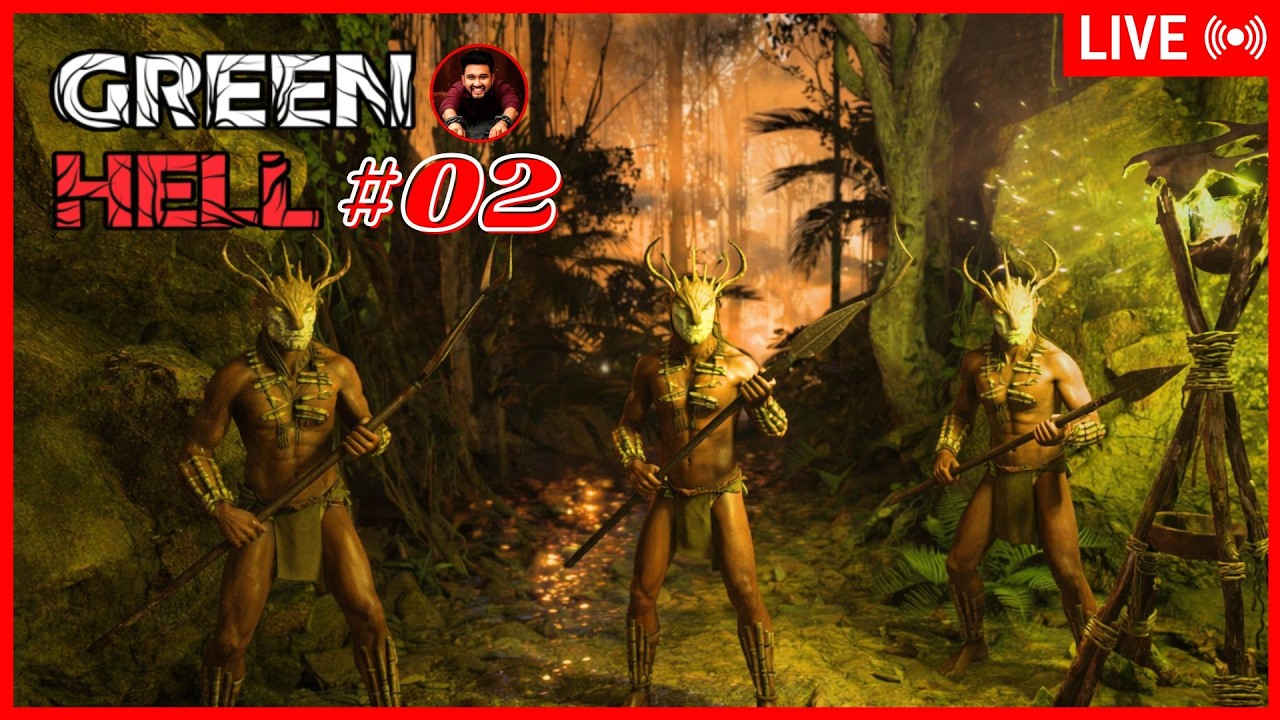 🔴 Green Hell LIVE | Episode 2 – This Forest Is So Scary | PranjalXP