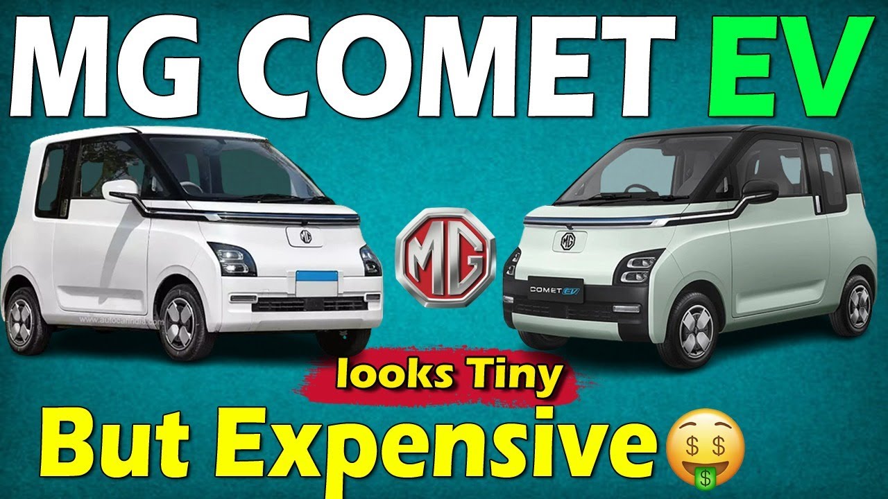 MG Comet EV - A Mini Electric Car | Electric Cars 2023 | Electric Vehicles India