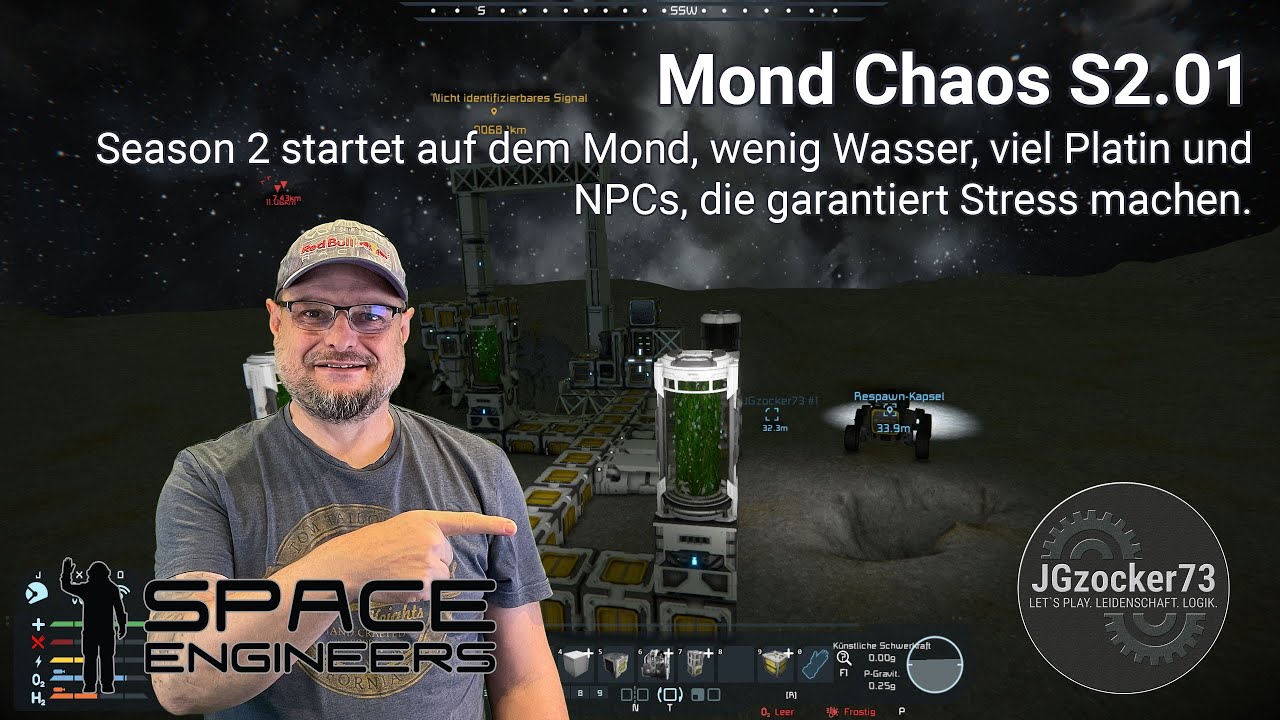 Mond Chaos S2.01 – SpaceEngineers – Der Mond mit Mod´s