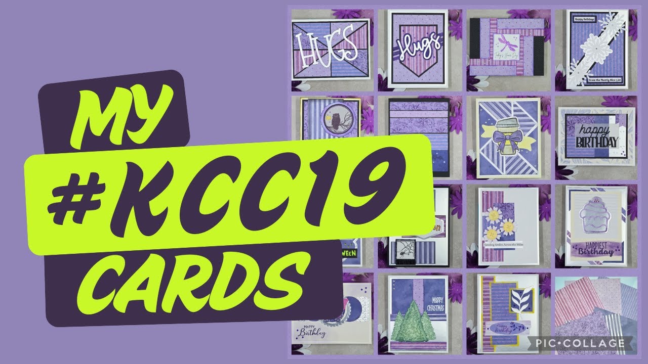 KCC19 Cards I made - Sketches 1-15
