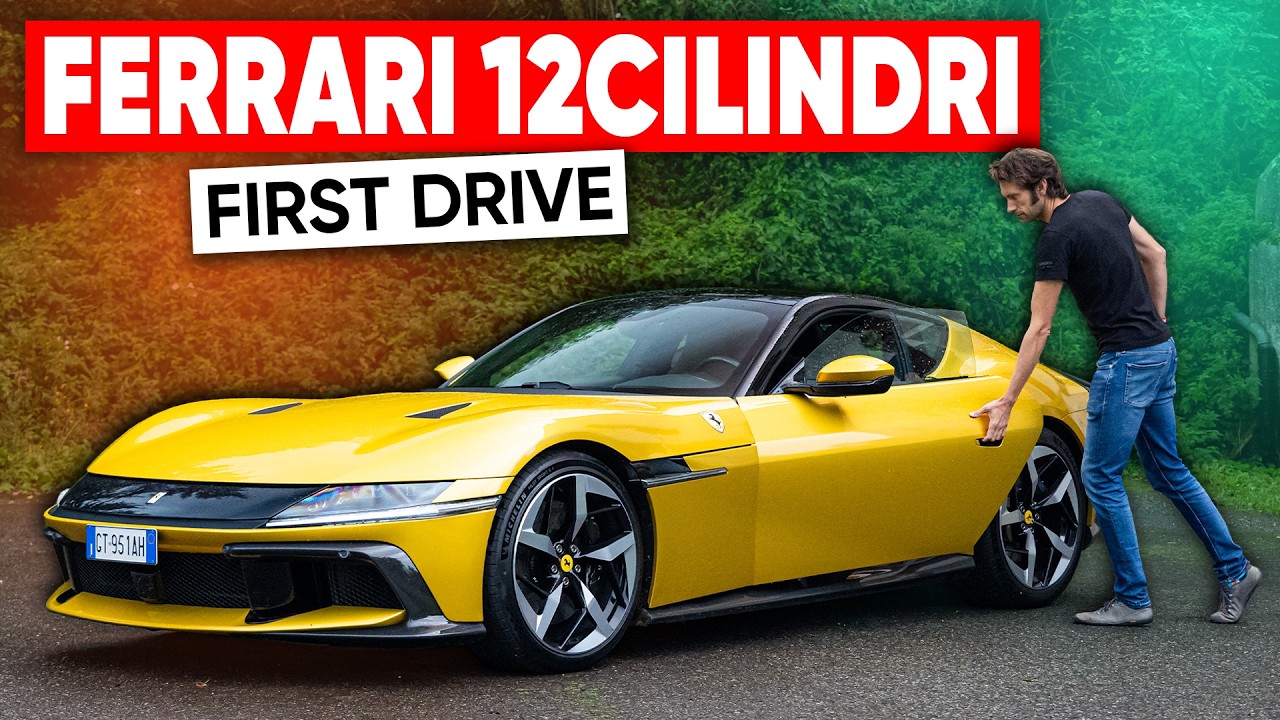 The NEW Ferrari 12Cilindri: 9500rpm, No hybrid, no turbos | Henry Catchpole - The Driver’s Seat