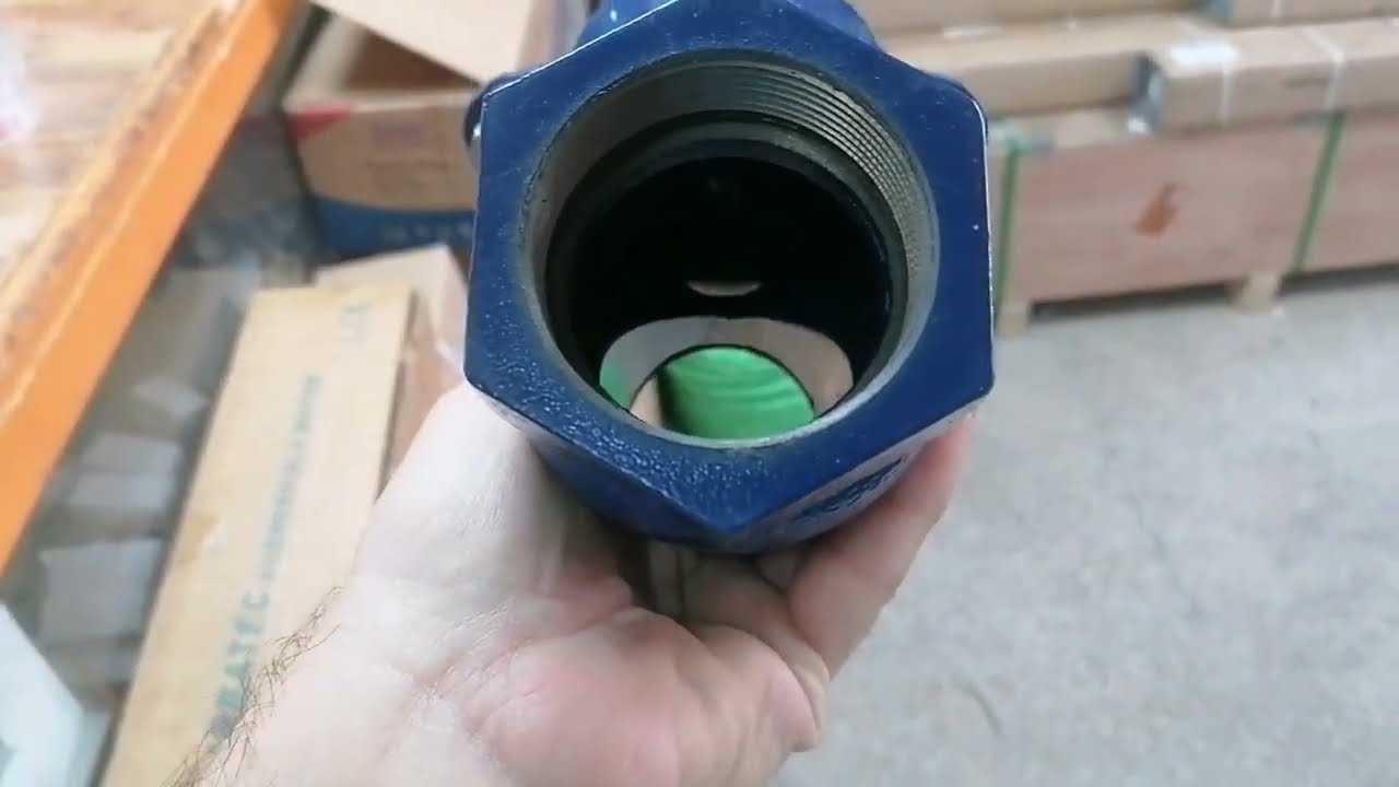 clapet à boule pour la fausse septique / vide cave