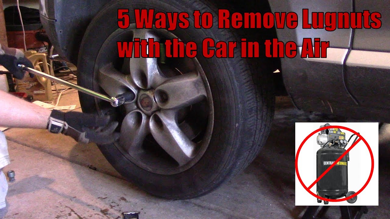 5 Ways to Remove Lugnuts When You Already Jacked Up The Car
