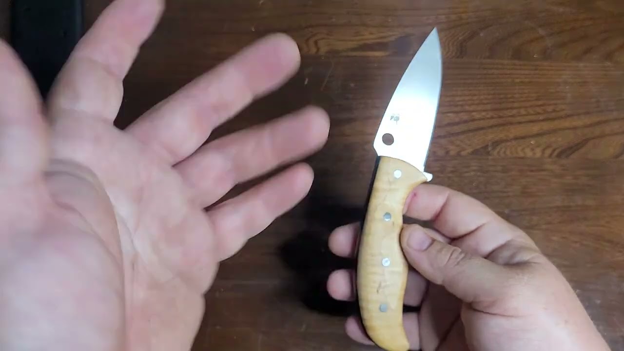 Custom spyderco mule in 15v and terrava skrama 240mm + my new leather sheaths