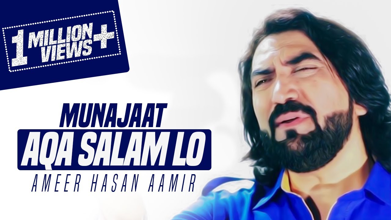 Aaqa Salam Lo Mere Mola Salam Lo | Ameer Hasan Aamir Munajaat (2017)