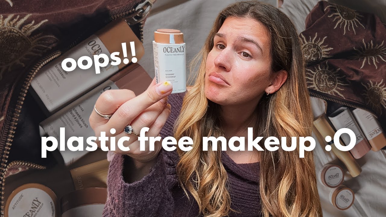 i broke my project pan… for plastic free makeup 👀🌍 | oceanly by attitude review