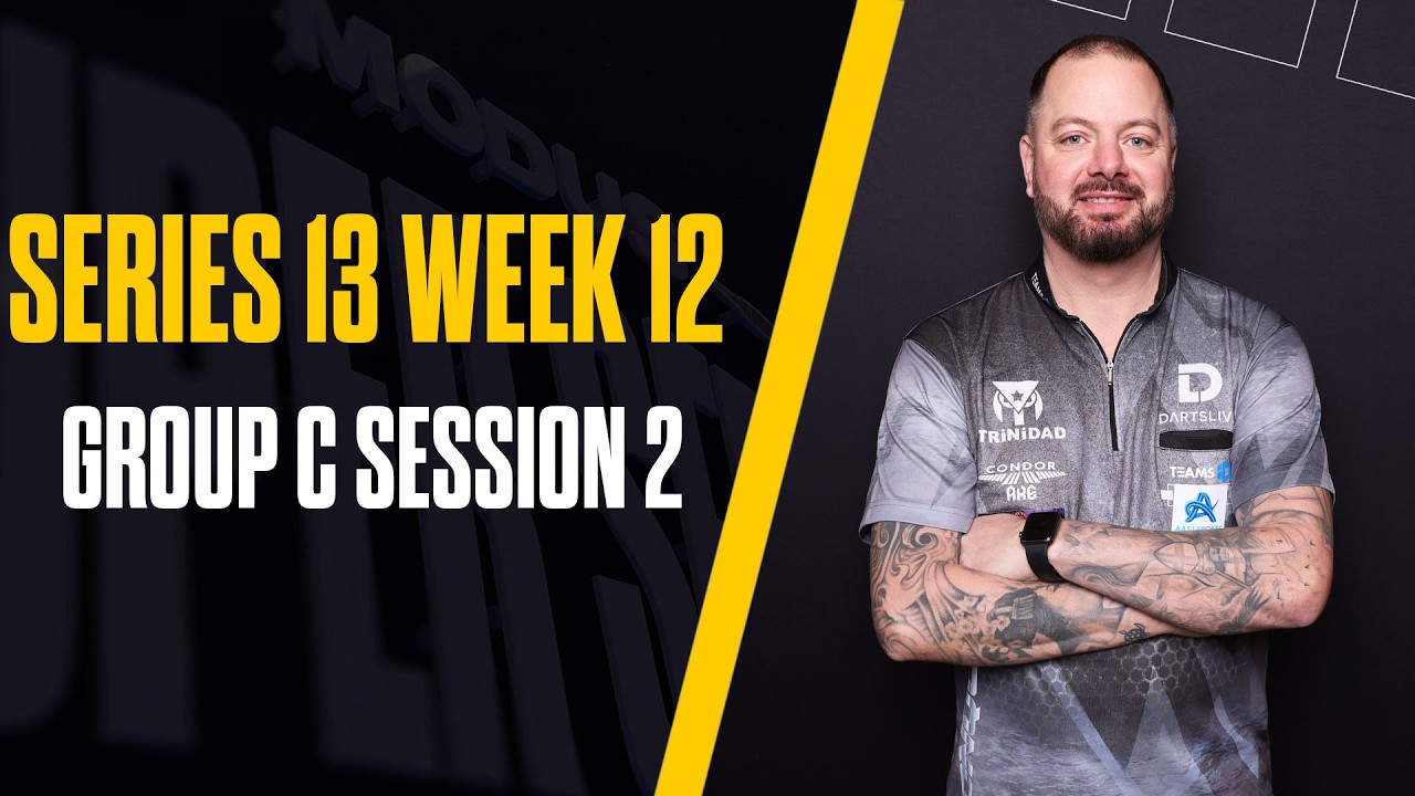 CAN GRAY CONQUER GROUP C!!!🔥🔥| Live Darts |  Series 13 Week 12 | Group C Session 2