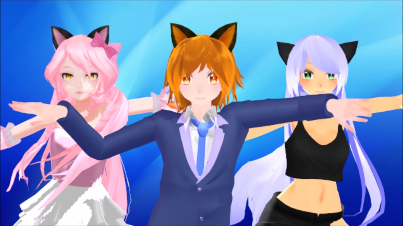 MMD - Aphmau Characters vs Fairy Tail Dance Battle {Aphmau and Fairy Tail}