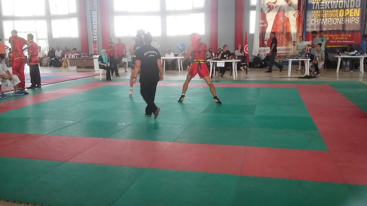 Final championnat de tunisie☆sanda SANSHOU☆