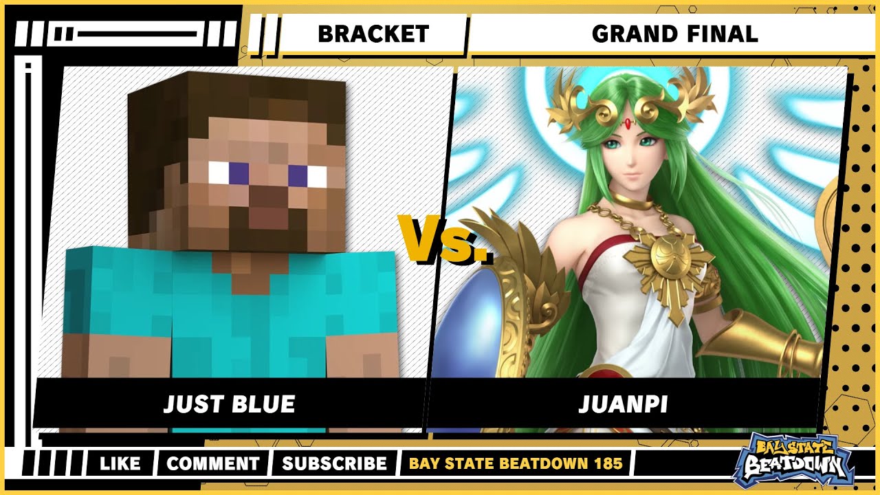 Bay State Beatdown 185 - Grand Final - Just Blue (Steve) VS Juanpi (Palutena) - SSBU Singles