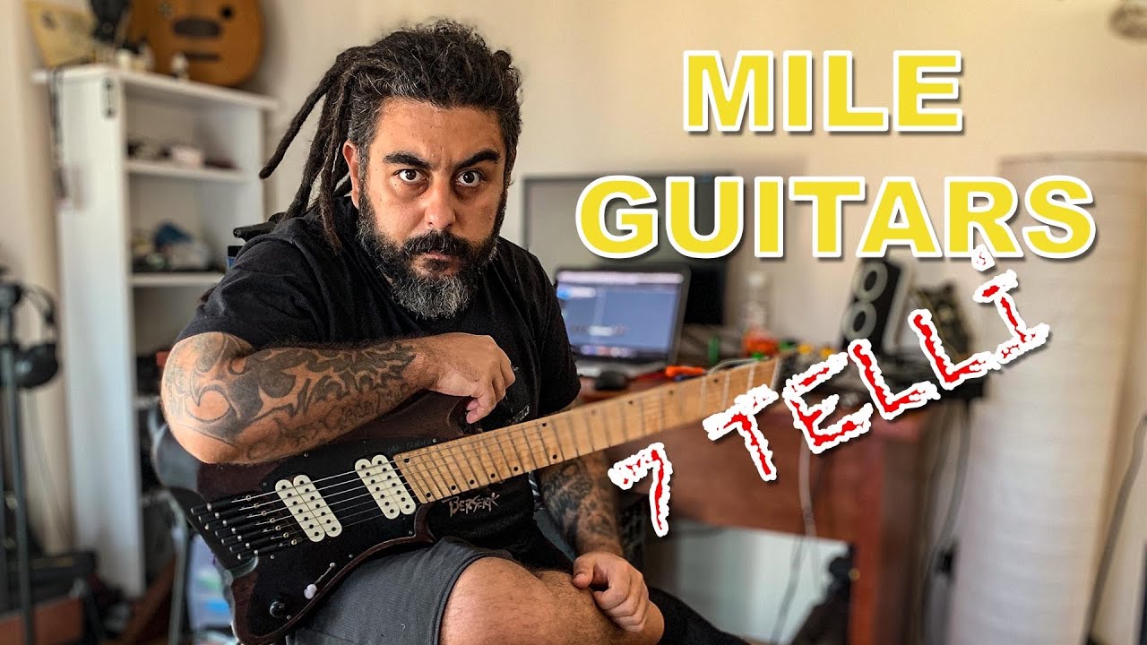YENİ 7 TELLİ MILE GİTARIMLA 3 KISA DEMO !!!