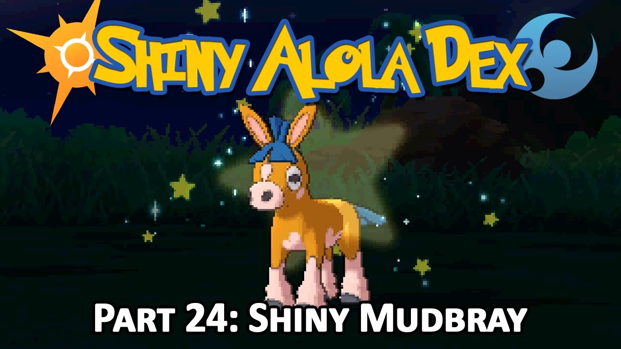 [LIVE!] Shiny Mudbray after a 168 SOS Chain on Route 6! (Pokemon Sun and Moon)