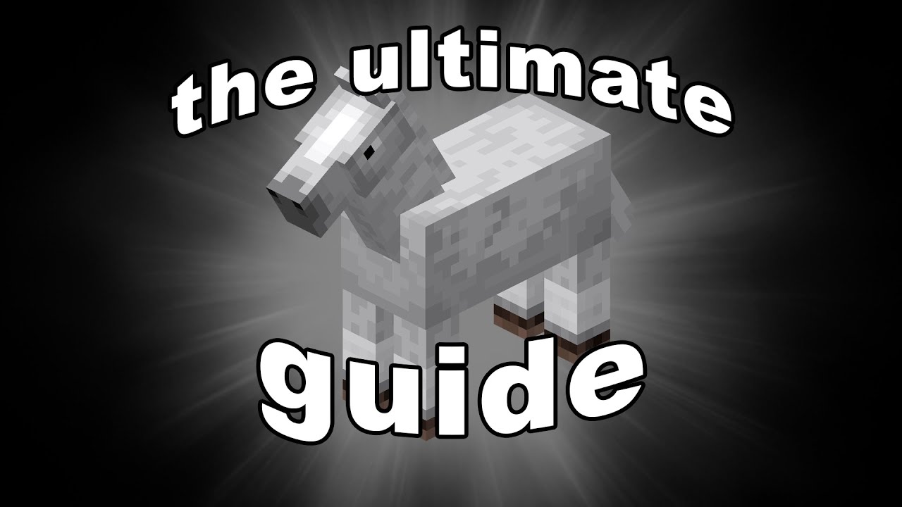 the ULTIMATE minecraft horse guide (1.21.11)