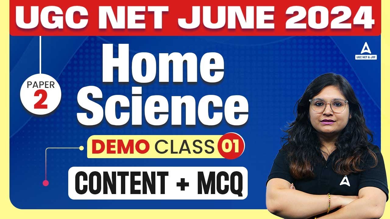 UGC NET Home Science Classes #1 | UGC NET Home Science Preparation By Prerna Ma'am