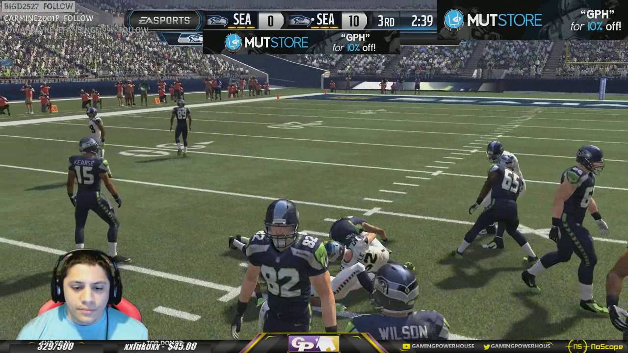 HOW YOU MISS THOSE TACKLES?! ($50 MONEY GAME) - MADDEN 16