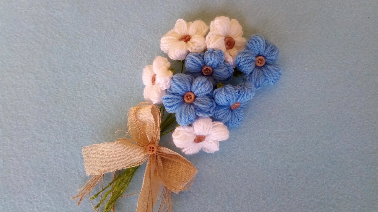 Fiori Uncinetto Tutorial 💐 Flower Crochet 💕 Flor Crochet
