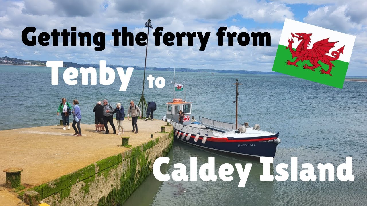 Taking the ferry from Tenby to Caldey Island