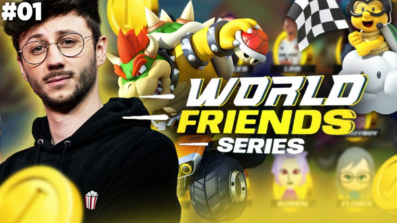 Un peu de compet' - WORLD FRIENDS SERIES avec les potes #01 - Mariokart - Ponce Replay 24/03/2022