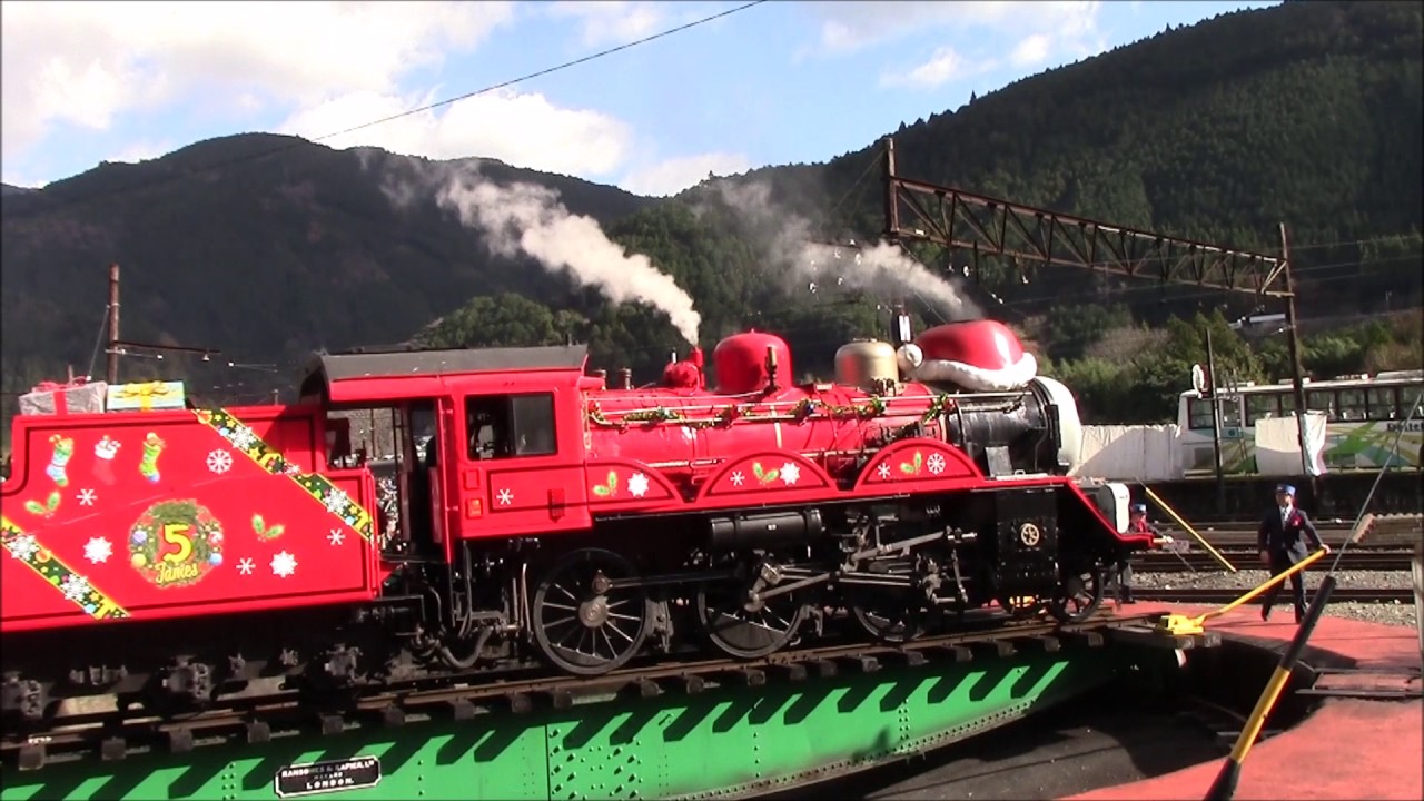 大井川鐡道ＳＬジェームズ号の千頭駅での仕事#2 Oigawa Railways James The Tank Engine Working at Senzu 17/Dec/2016