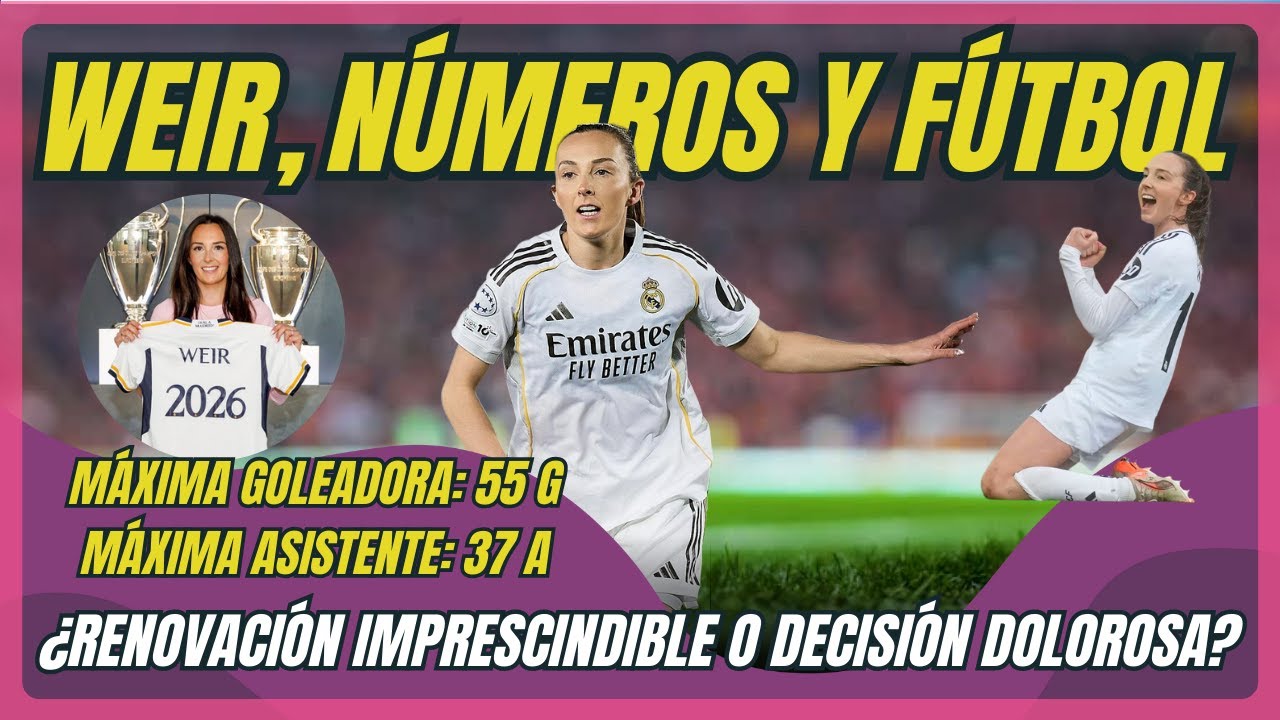 ¿QUÉ PASA CON CAROLINE WEIR? SU RENOVACIÓN DEBERÍA SER UNA PRIORIDAD PARA EL REAL MADRID.