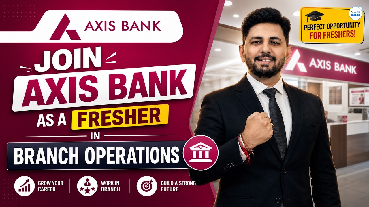 Работа в операционном отделе Axis Bank 2026 | Найм выпускников | Автор: Анкур Госвами